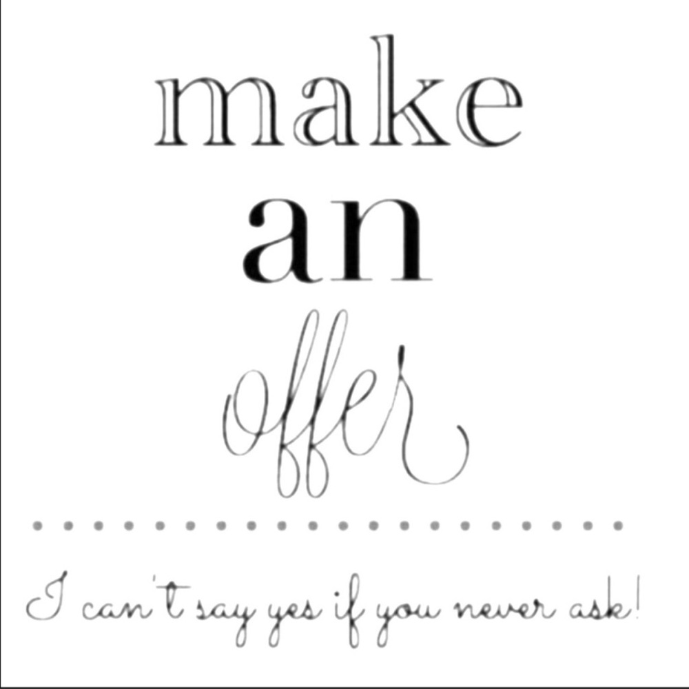 Make me an offer!!!!